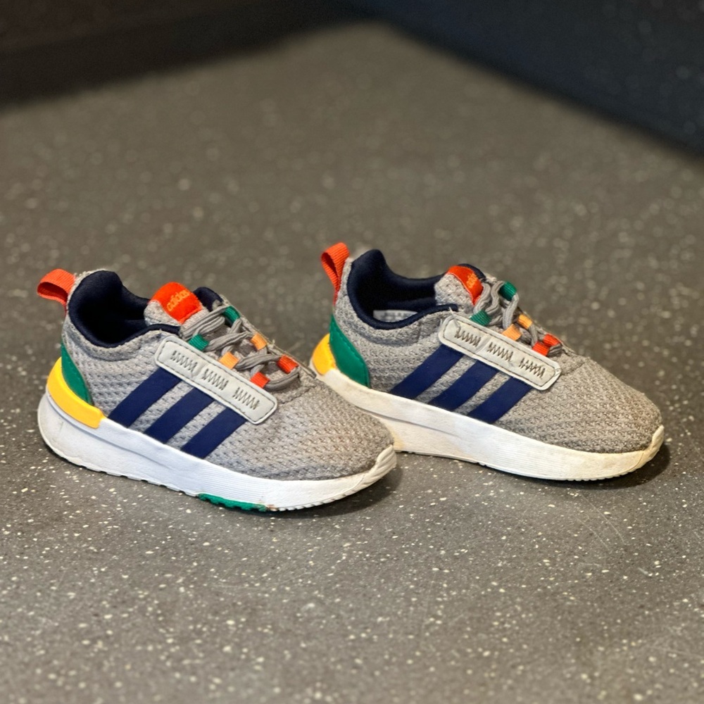 Toddler size 6 Adidas shoes